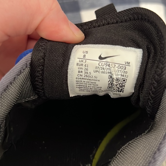 Air Max Infinity 2 'Black Racer Blue - Picture 6 of 6